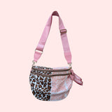 Leopard Hibiscus Quilt Belt bag - Sweet Sweet Honey Hawaii