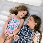 Lokelani Long Sleeve Swimsuit - Sweet Sweet Honey Hawaii