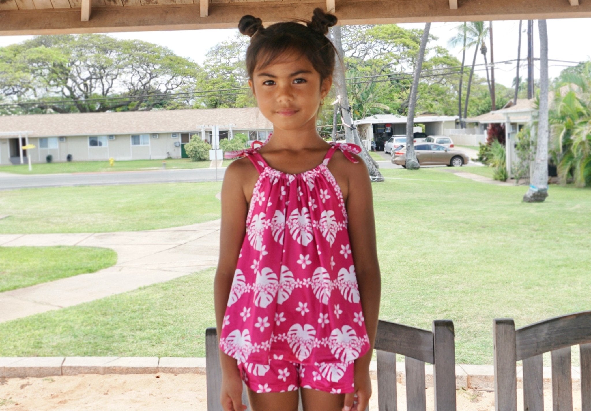 Magenta Kanani Azzy set - Sweet Sweet Honey Hawaii