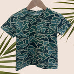 Mahi Mahi Green Camo T-shirt - Sweet Sweet Honey Hawaii