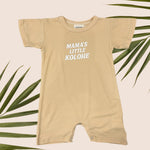 Mama's Little Kolohe Cream Tee jumpsuit - Sweet Sweet Honey Hawaii