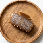 Medium Quilt Claw Clip - Sweet Sweet Honey Hawaii