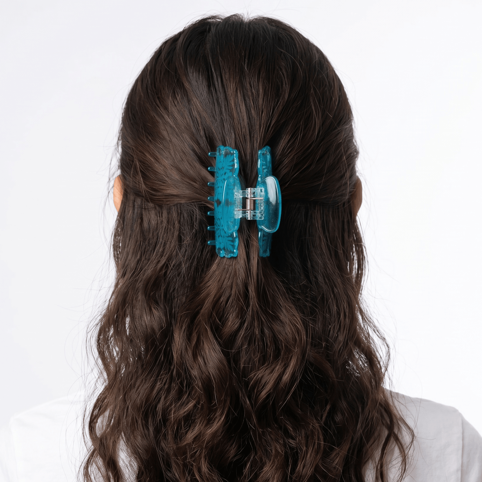 Medium Quilt Claw Clip - Sweet Sweet Honey Hawaii