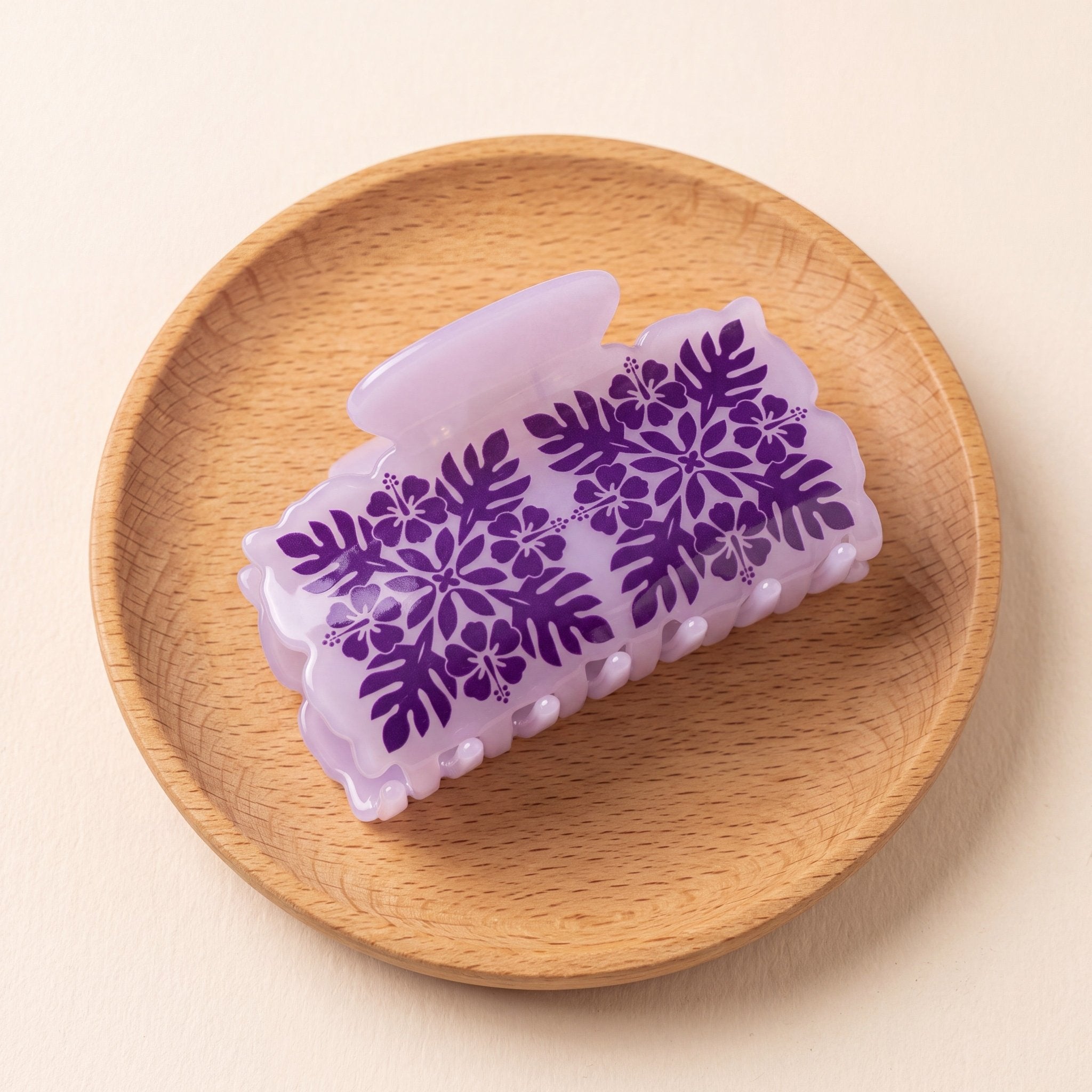 Medium Quilt Claw Clip - Sweet Sweet Honey Hawaii