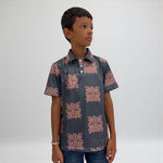 Midnight | Heirloom collared shirt - Sweet Sweet Honey Hawaii