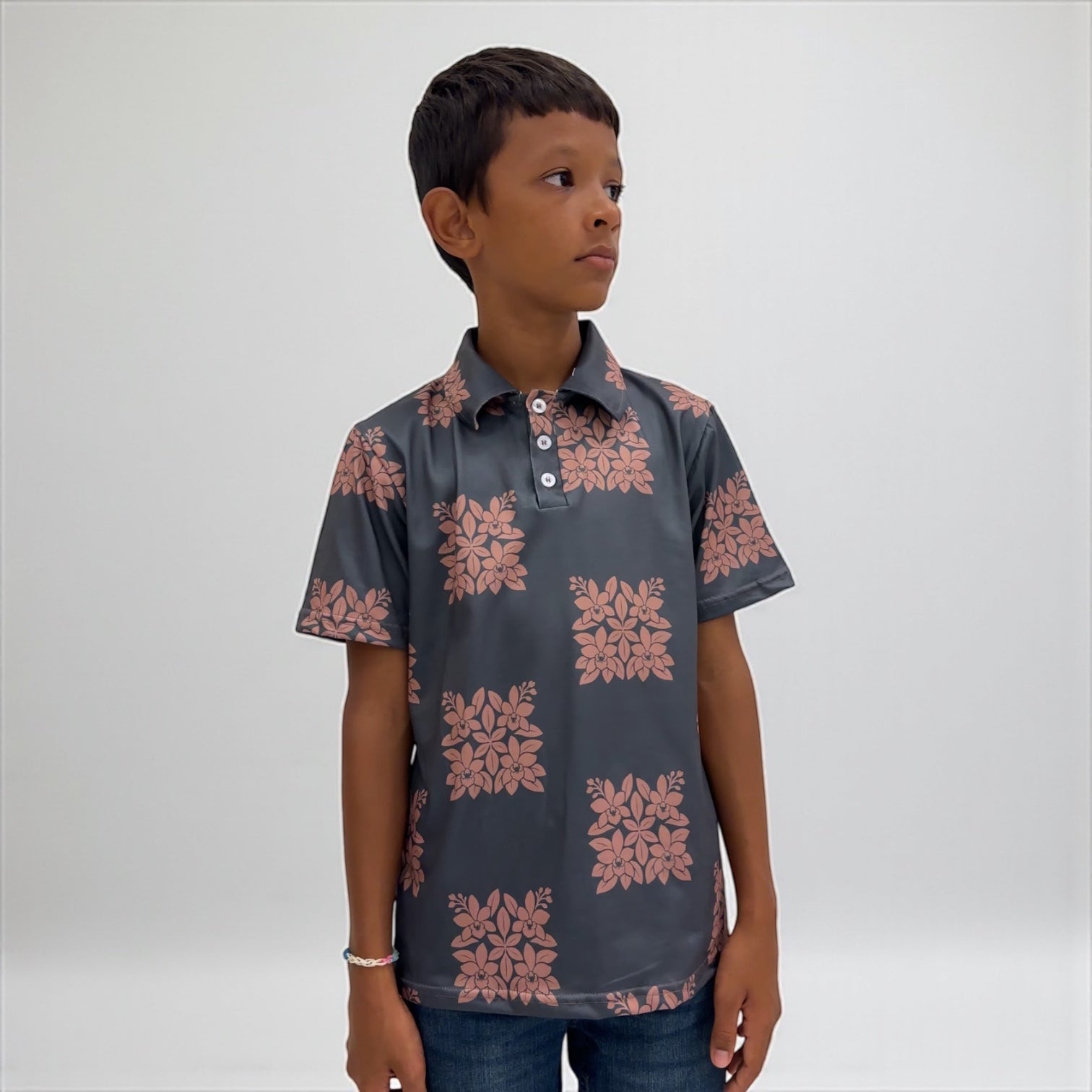 Midnight | Heirloom collared shirt - Sweet Sweet Honey Hawaii