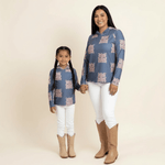 Midnight Heirloom Dri Fit hooded Long sleeve - Sweet Sweet Honey Hawaii