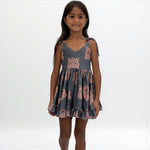 Midnight | Heirloom Shoulder Tie Dress - Sweet Sweet Honey Hawaii