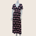 Midnight Hibiscus Kate Maxi Dress - Sweet Sweet Honey Hawaii