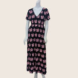 Midnight Hibiscus Kate Maxi Dress - Sweet Sweet Honey Hawaii