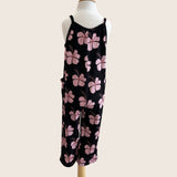 Midnight Hibiscus Riley Long Jumpsuit - Sweet Sweet Honey Hawaii