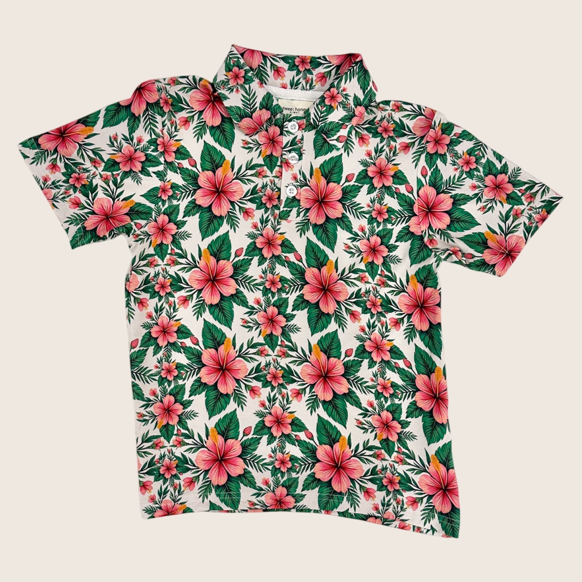 Nohea Collared Shirt - Sweet Sweet Honey Hawaii
