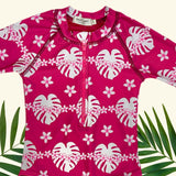 Magenta kanani Long Sleeve Swimsuit