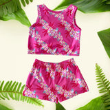 Lei Hiwa Pink Aiko set