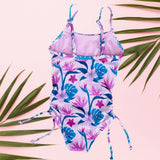 Kaile'a One Piece scrunch Ribbed Bikini