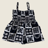 Ho'opili Black Kaia romper