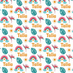 Personalize Blanket: Paradise Rainbow - Sweet Sweet Honey Hawaii
