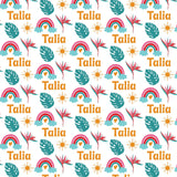 Personalize Blanket: Paradise Rainbow - Sweet Sweet Honey Hawaii