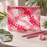 Pink Lei Pencil Pouch - Sweet Sweet Honey Hawaii