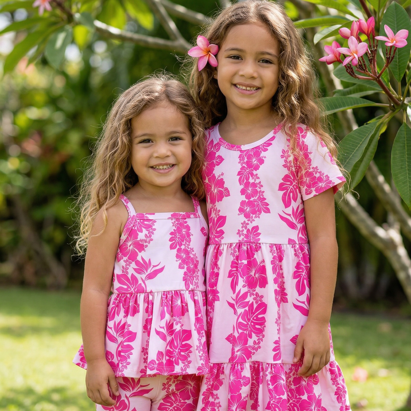 Pink Mauna Lani Tee Dress - Sweet Sweet Honey Hawaii