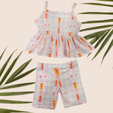 Pink Plumeria palaka| GG set - Sweet Sweet Honey Hawaii