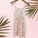 Pink Plumeria Palaka Tie Jumpsuit - Sweet Sweet Honey Hawaii