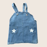 Plumeria Pocket Denim Dress - Sweet Sweet Honey Hawaii