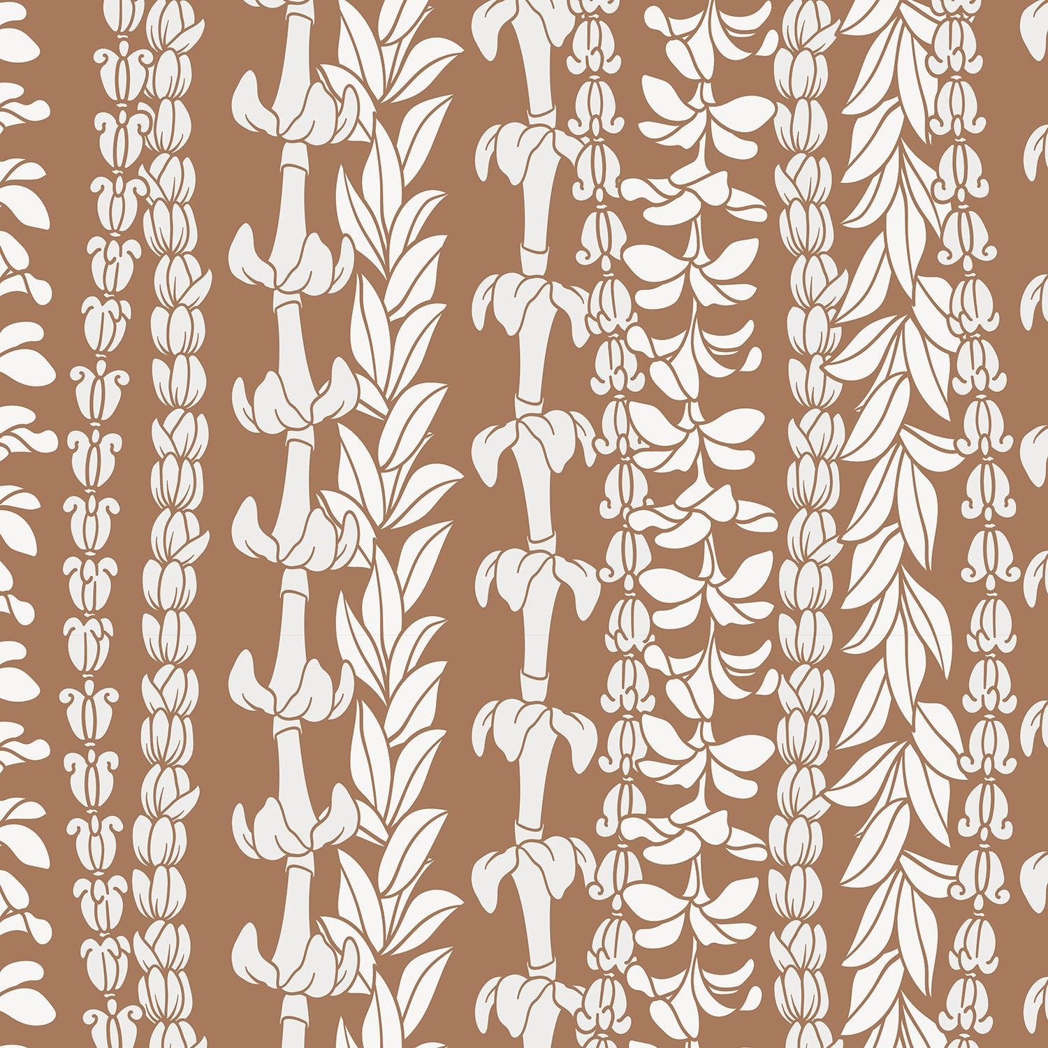 PRE - ORDER: Large: Tan Ho'opili / Lei Minky blanket - Sweet Sweet Honey Hawaii