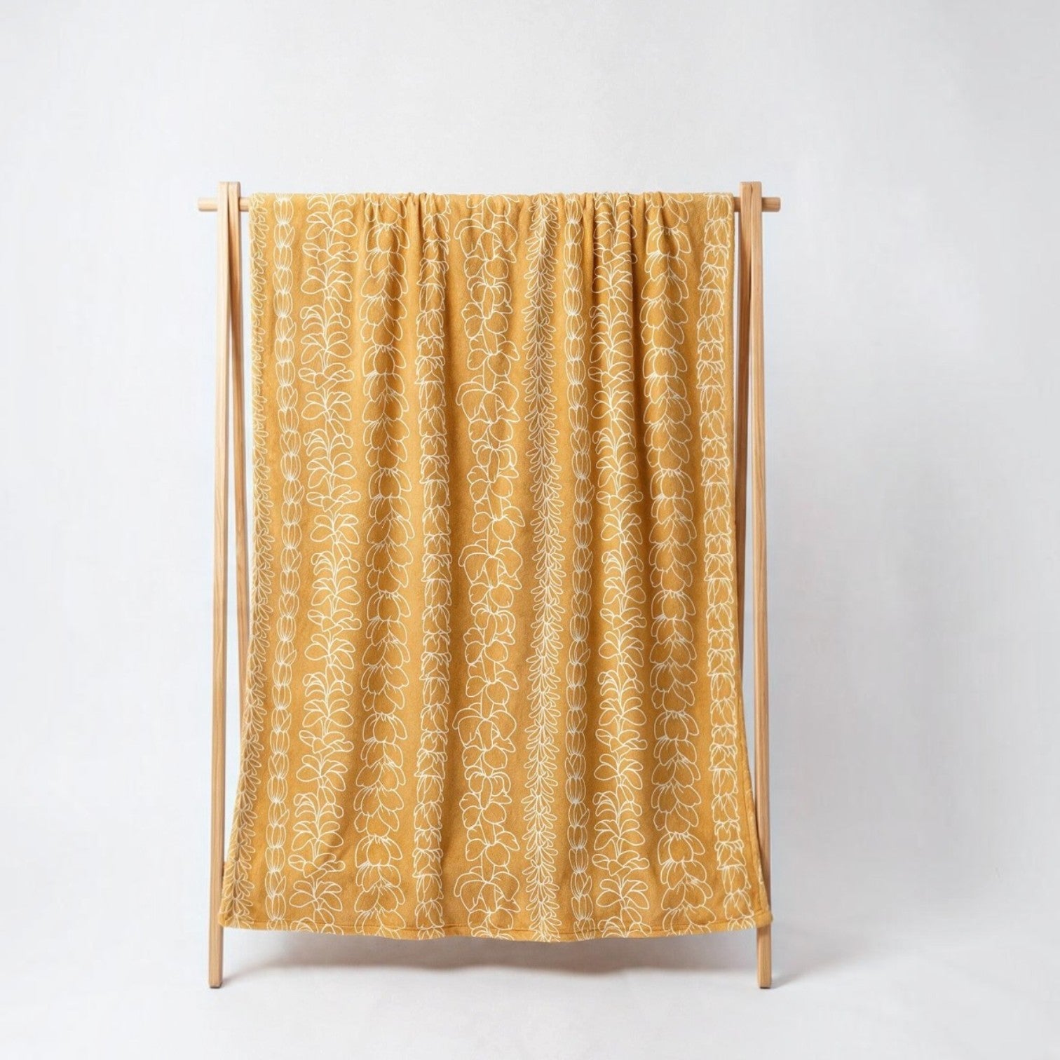 PREORDER: Medium: Golden Lei Minky - Sweet Sweet Honey Hawaii