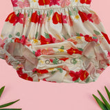 Pua Lei Emma onesie - Sweet Sweet Honey Hawaii