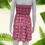 Pua Lei Magenta Gingham Savannah Dress - Sweet Sweet Honey Hawaii