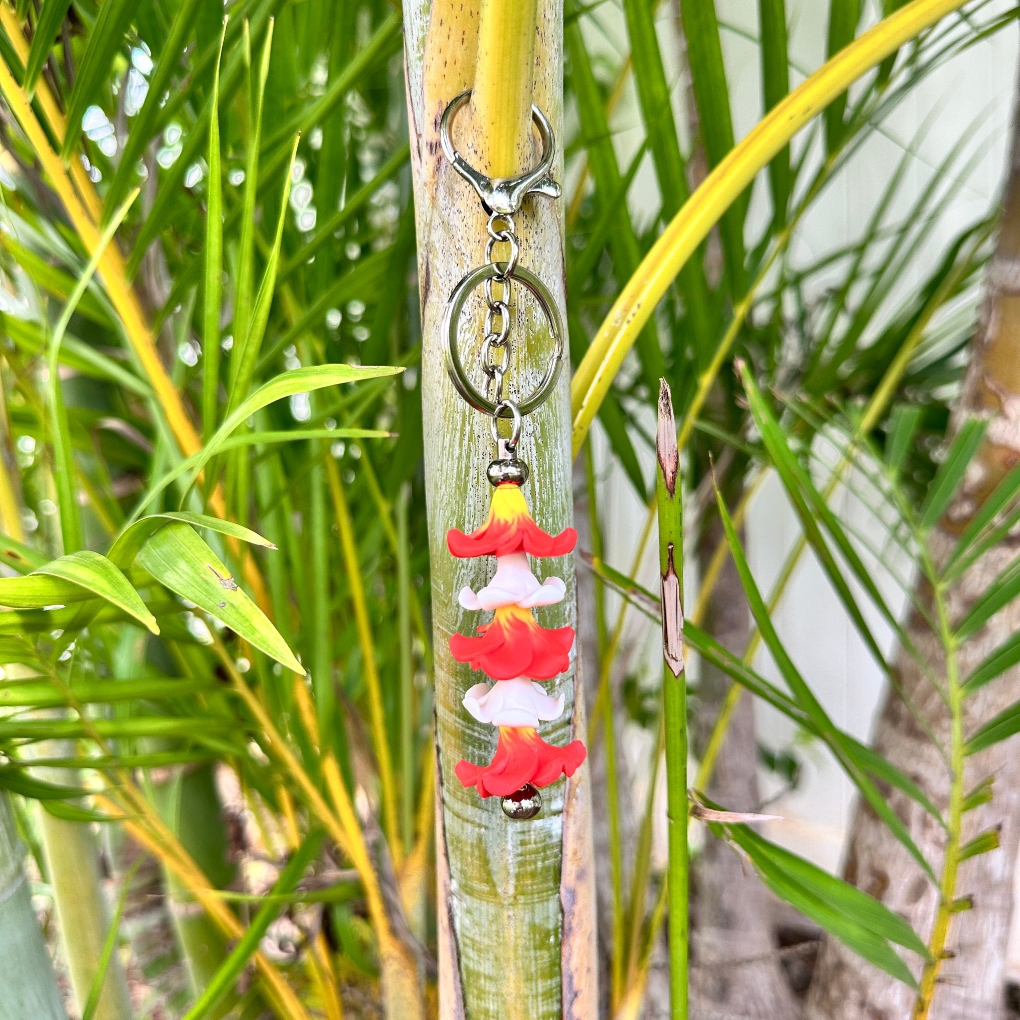 Puakenikeni keychain - Sweet Sweet Honey Hawaii