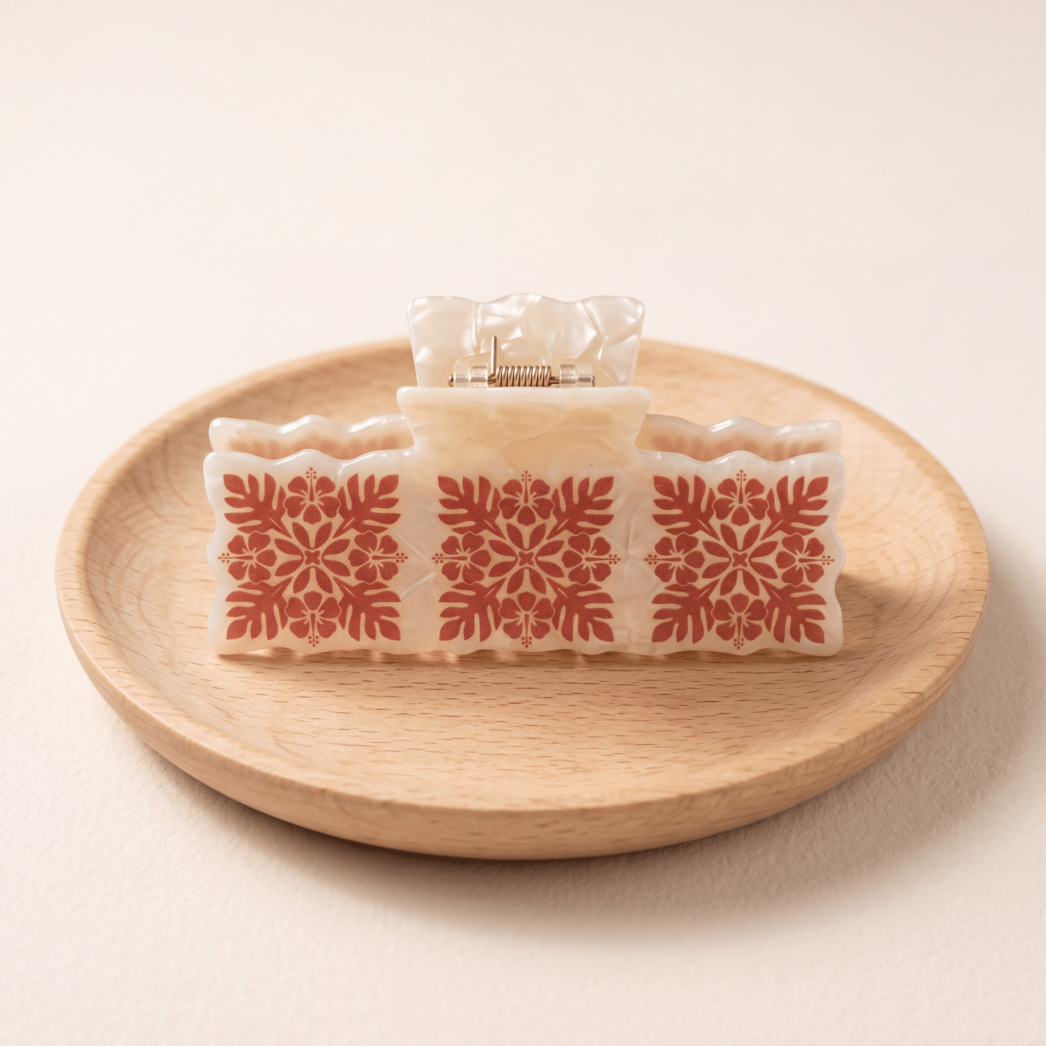 Quilt Claw Clip - Sweet Sweet Honey Hawaii