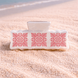 Quilt Claw Clip - Sweet Sweet Honey Hawaii