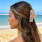 Quilt Claw Clip - Sweet Sweet Honey Hawaii