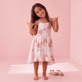 Rainbow Monstera Stella Dress - Sweet Sweet Honey Hawaii