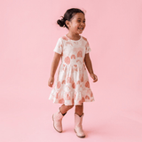 Rainbow Monstera Tee Dress - Sweet Sweet Honey Hawaii