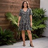 Sage Palm Sammy Dress - Sweet Sweet Honey Hawaii