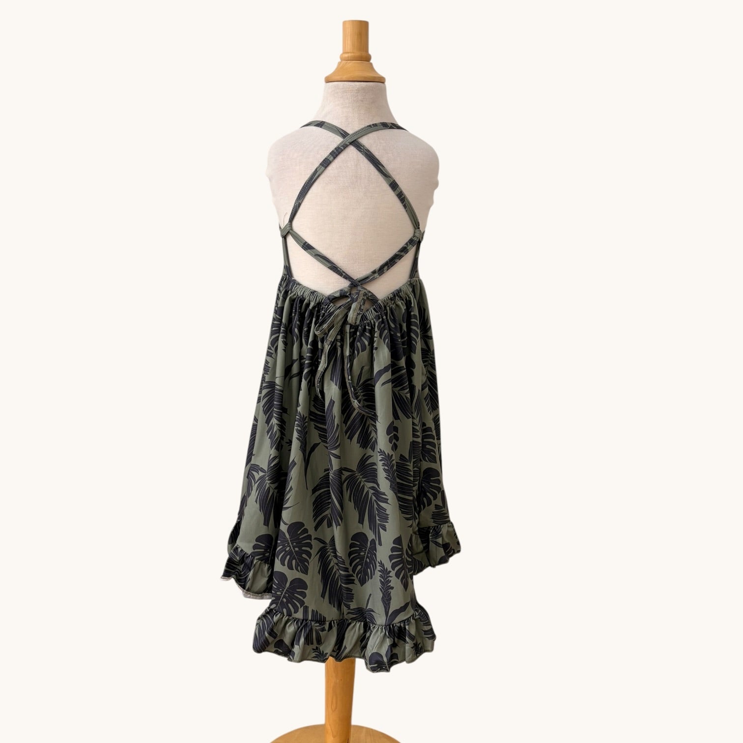 Sage Palm stella Dress - Sweet Sweet Honey Hawaii
