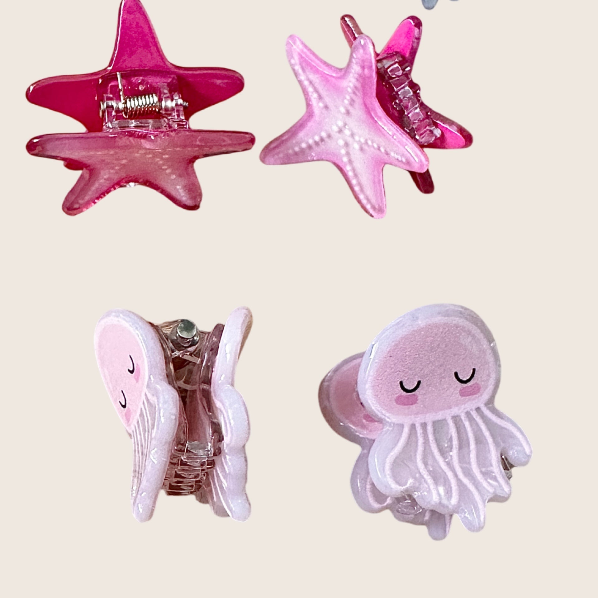 Sea Animal Mini Claw Clip 1 - Sweet Sweet Honey Hawaii