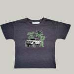 Shoot Da Cruz Tee (dark grey) - Sweet Sweet Honey Hawaii