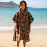 Teen Brown Camo Boar Hooded Towel - Sweet Sweet Honey Hawaii