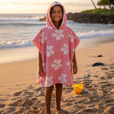 Teen Cheetah Hibiscus Hooded Towel - Sweet Sweet Honey Hawaii