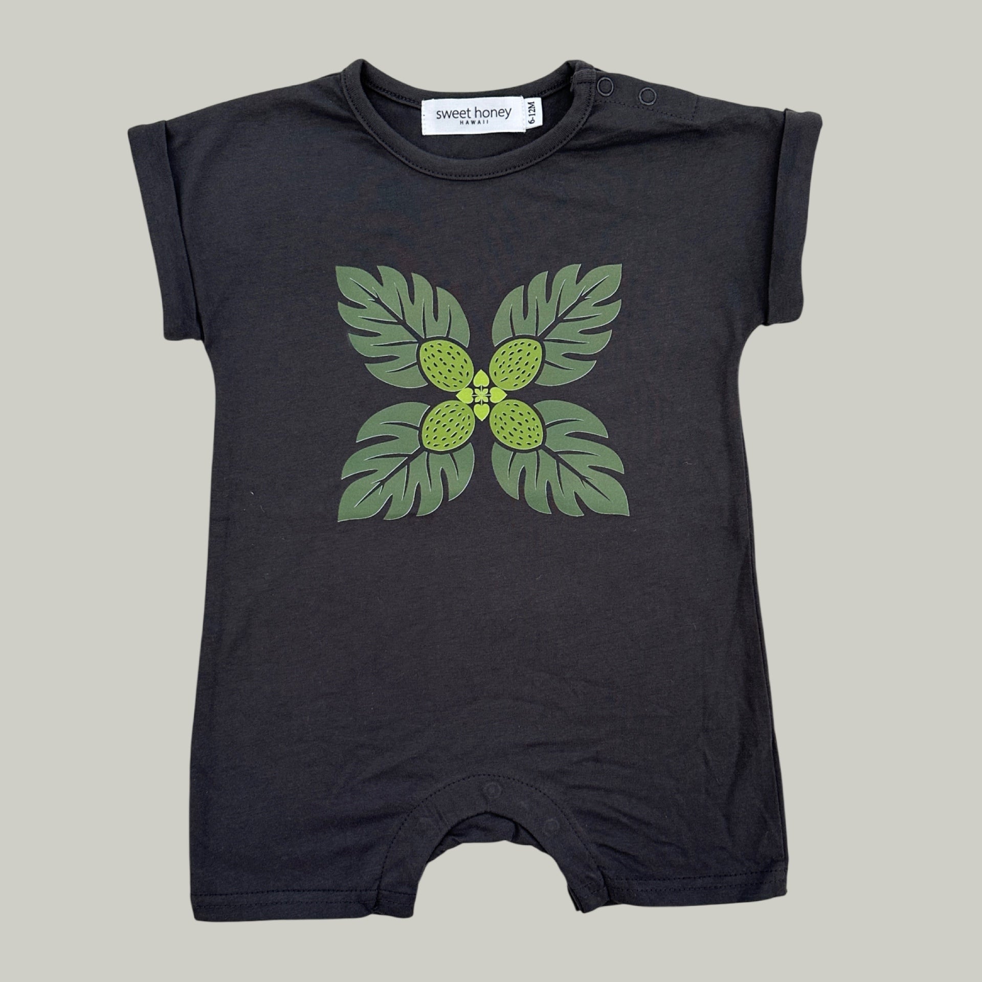 Ulu Jumpsuit (grey) - Sweet Sweet Honey Hawaii