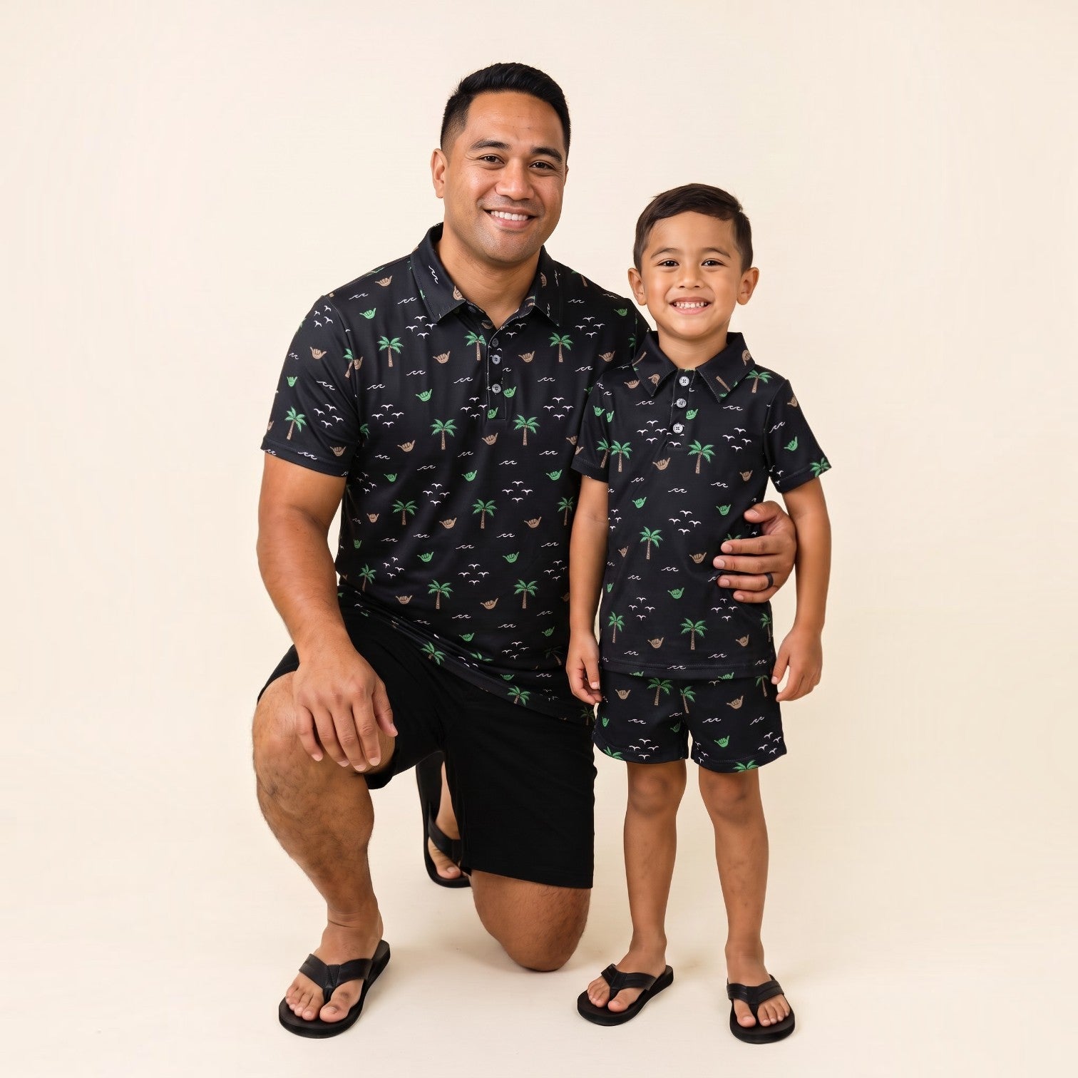 Black Westside collared shirt