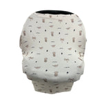 Westside cream Car Seat Cover - Sweet Sweet Honey Hawaii