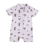Westside Cream Collared Jumpsuit - Sweet Sweet Honey Hawaii