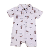 Westside Cream Collared Jumpsuit - Sweet Sweet Honey Hawaii