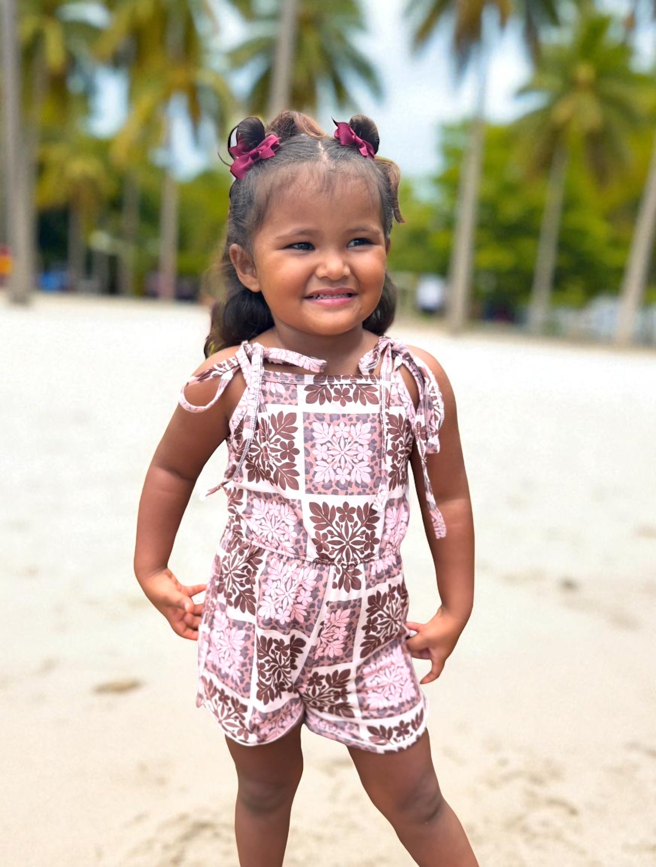 Wild Blossoms | Haleiwa Romper - Sweet Sweet Honey Hawaii