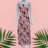 Women's Cream Pahoa Tube top Maxi Dress - Sweet Sweet Honey Hawaii